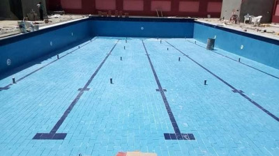 مشروح انشاء مسبح نصف اولومبي  بجده بارك - مشروع كيان وبناء